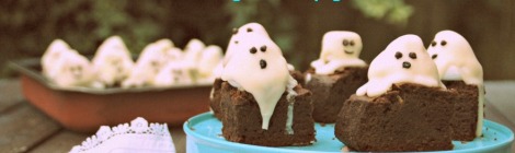 ghost brownies halloween 1
